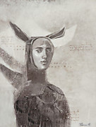 "Лунный кролик" авторская техника, 2022г. "Лунный кролик" авторская техника, 2022г.