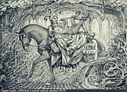 "Плечом к плечу сквозь время" 30х40см, фэнтези, графика, 2011 - 2015гг. "Плечом к плечу сквозь время" 30х40см, фэнтези, графика, 2011 - 2015гг.